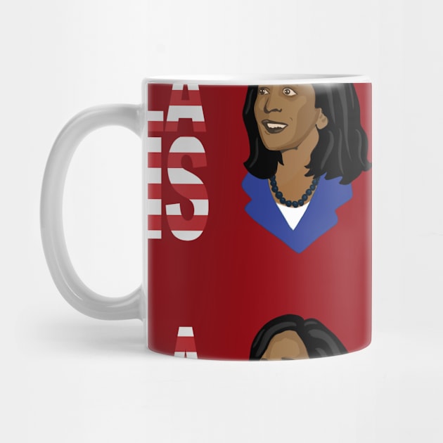 Kamala Harris Feminist by Sandra Hutter Designs